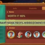 Cara Ganti Nama Profil Higgs Domino Island