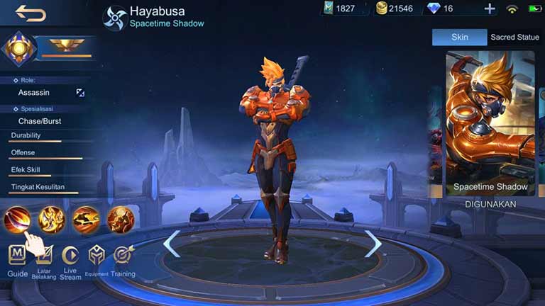 Hayabusa Hero Tersulit Di Mobile Legends