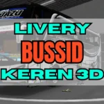 Livery BUSSID Keren 3D