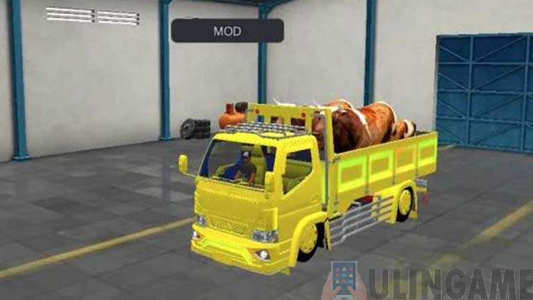 Mod Bussid Truck Canter Cabe Muatan Sapi Bak Terbuka