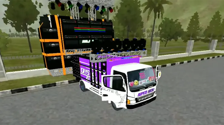 Truck Canter Angkut Sound V2