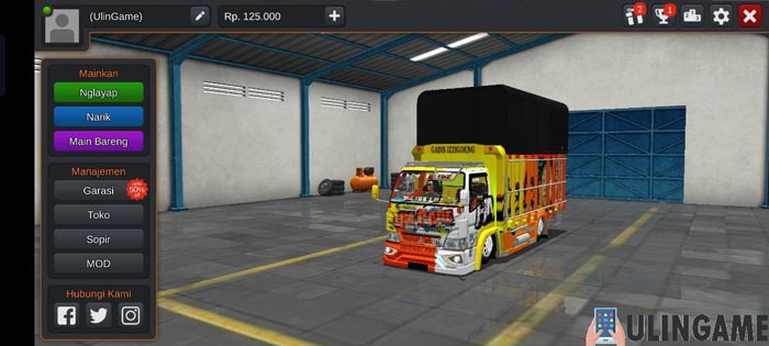 Truck Canter Cabe Hm Terpal Kotak
