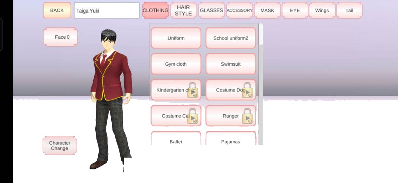 Change Karakter 3 Cara Bermain Sakura School Simulator