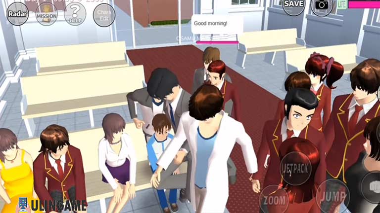 Tamu Undangan Cara Menikah di Sakura School Simulator
